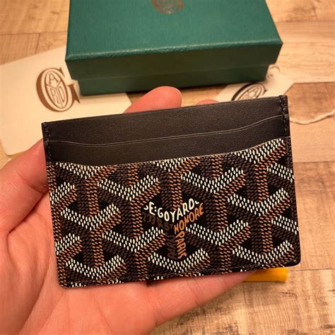 goyard cardholder vintage|goyard card holder price 2022.